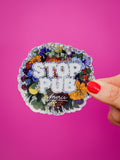 Sticker "Stop Pub"
