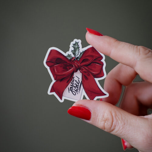 Sticker Nœud rouge 🎀